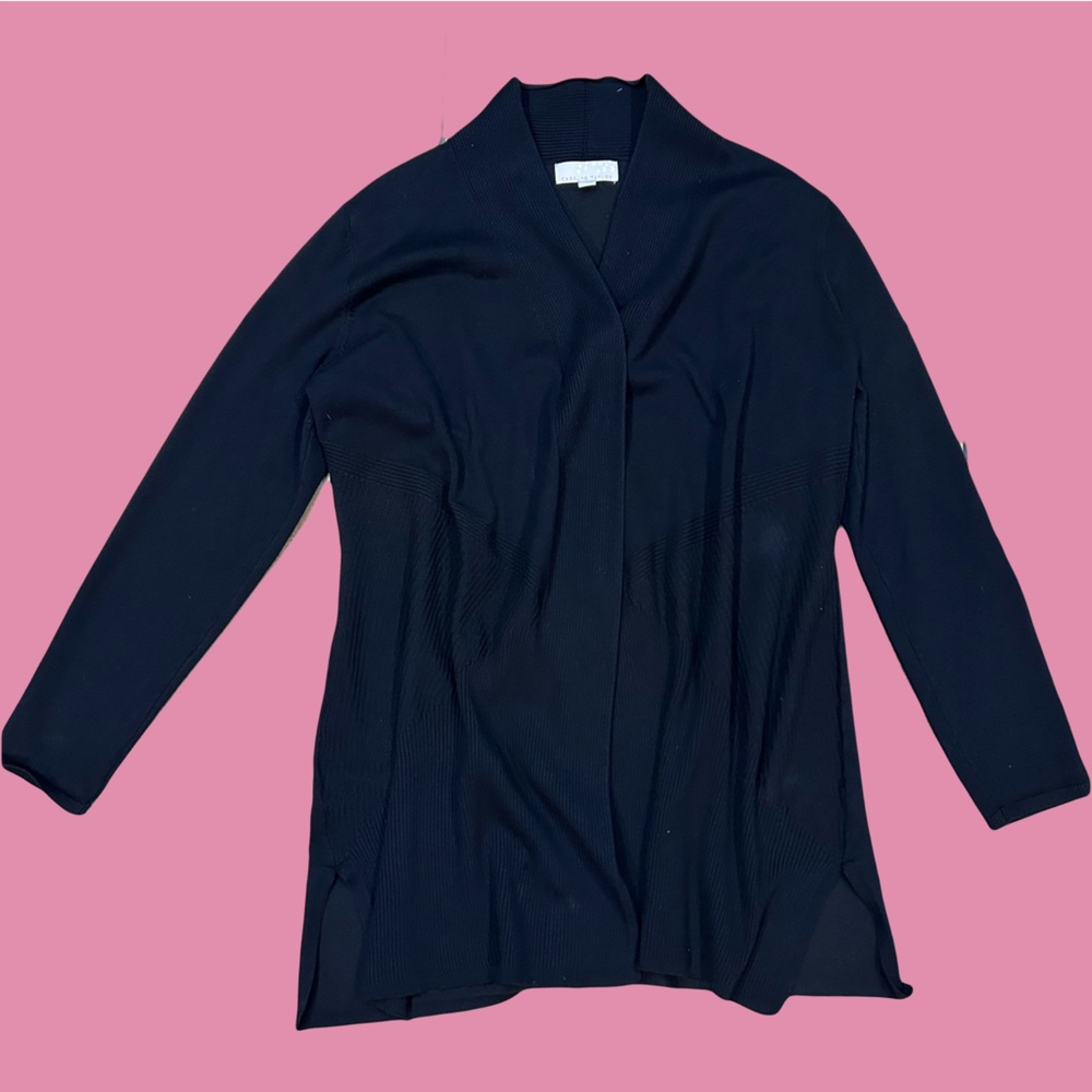 Elegant Black Women's Cardigan